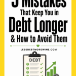 5 Errors That Hold You in Debt Longer—and Tips on how to Keep away from Them –