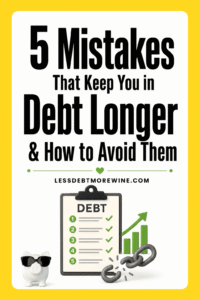 5 Errors That Hold You in Debt Longer—and Learn how to Keep away from Them –